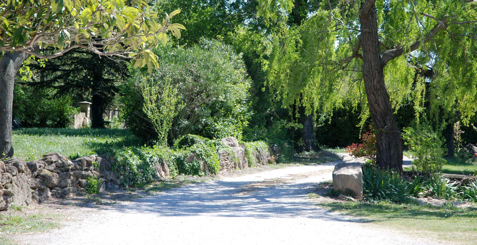 L'entrée du domaine